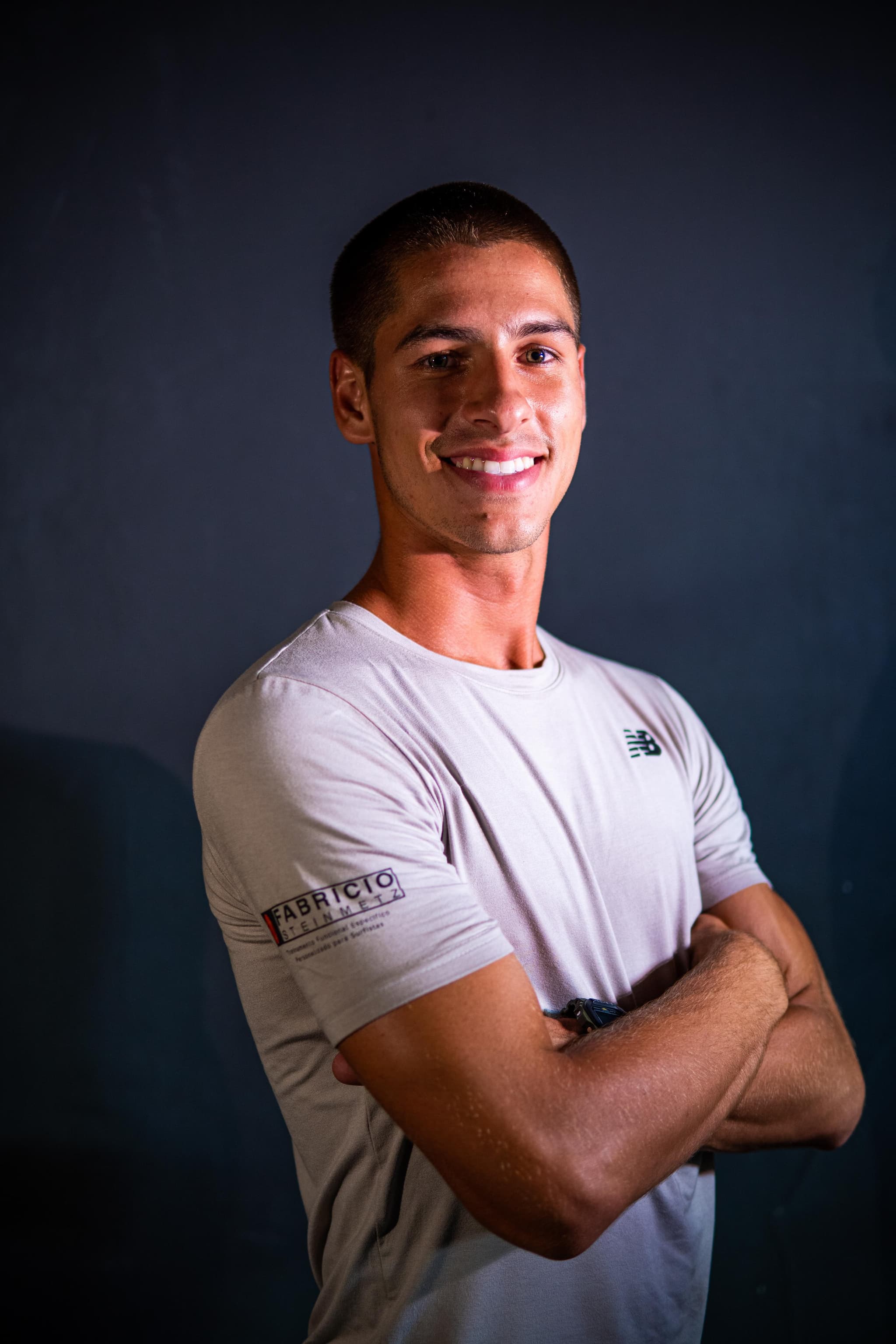 Fabricio na academia